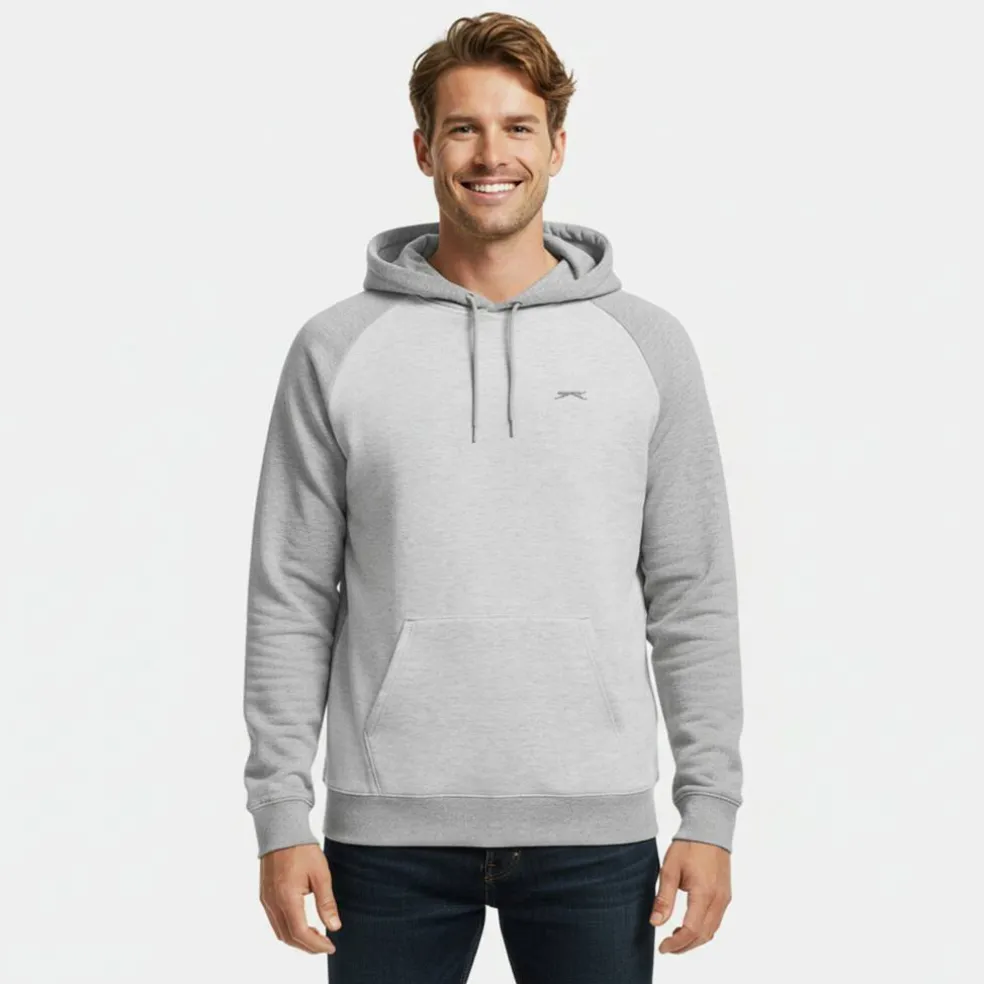 Fleece Contrast Hoodie Mens