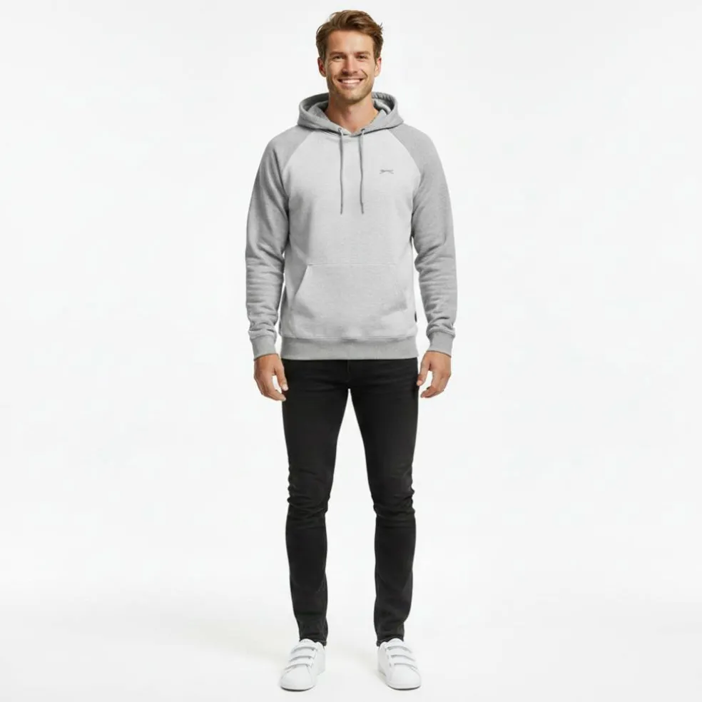 Fleece Contrast Hoodie Mens