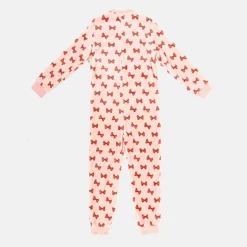 Fleece Onesie Junior Girls Pink
