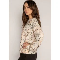 Floral Crew Neck Shirt