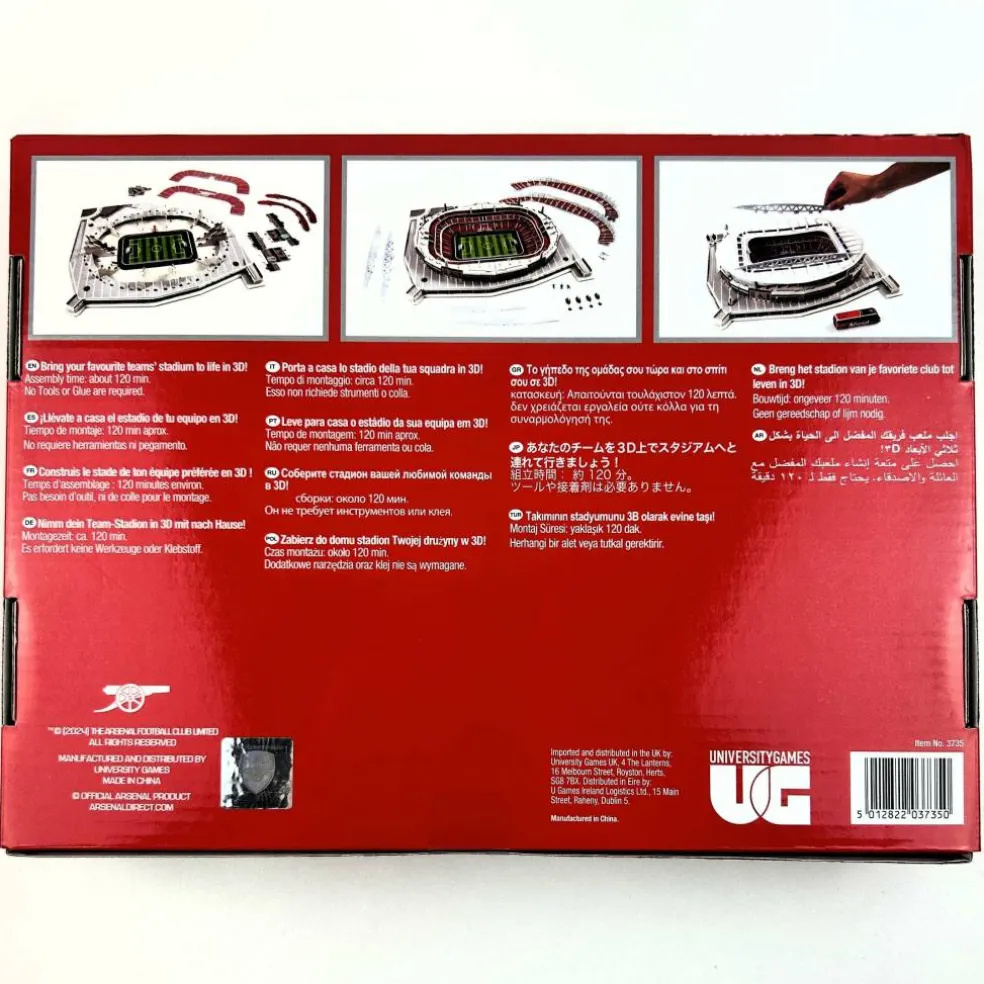 Football Stadium 3D Puzzle- Manchester City- Liverpool- Arsenal