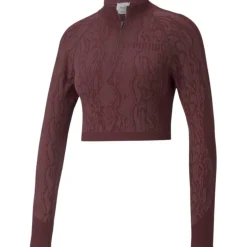 FormKnit Cropped Quarter Zip Top Womens