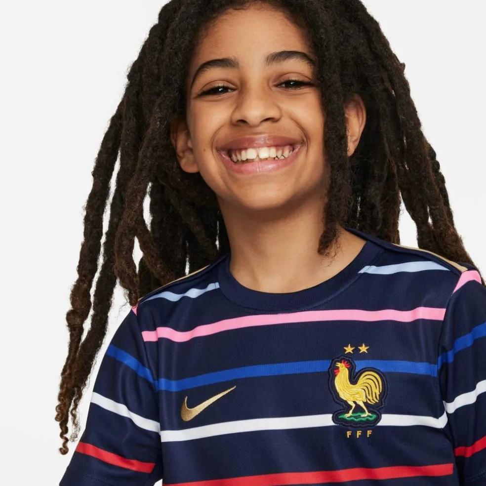 France Academy Pro Home Pre-Match Shirt 2024 Juniors