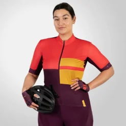 FS260 Print Short Sleeve Jersey Ladies