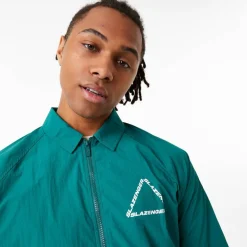 ft. Aitch Zip Front Shirt Mens