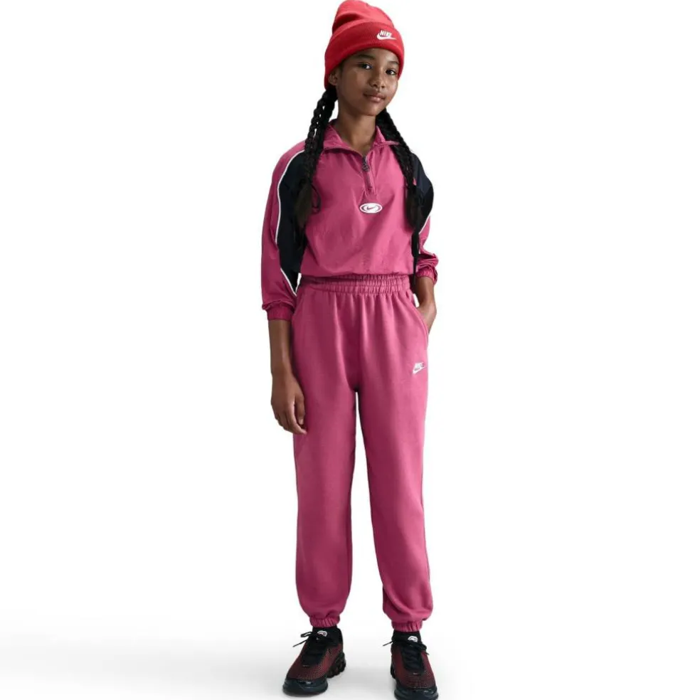 Girls Fundamentals Fleece Jogging Bottoms