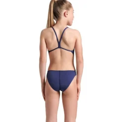 Girls Solid Team Challenge Swimsuit