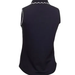 Green Lamb Nadia Sleeveless Polo Shirt Womens