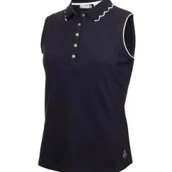 Green Lamb Nadia Sleeveless Polo Shirt Womens