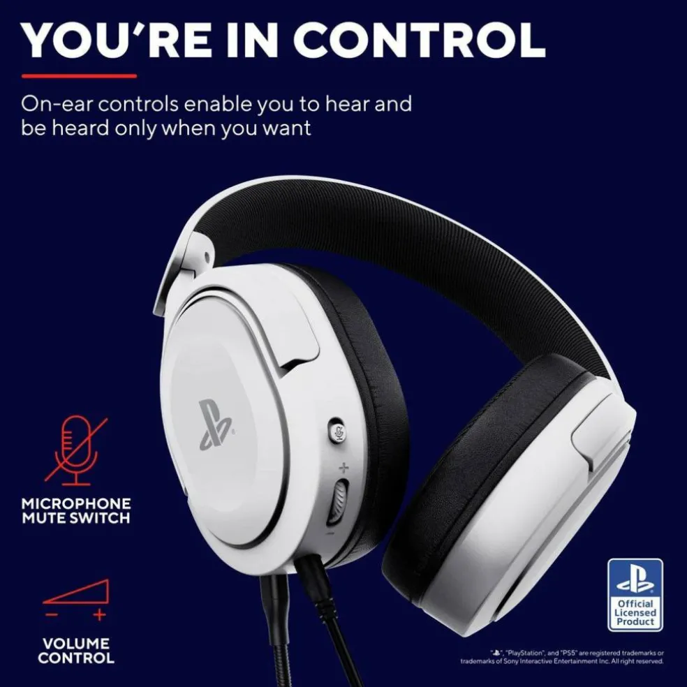 GXT 498W Forta Headset for PS5 - White