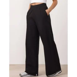 Gym King Victory Loopback Straight Leg Jogger - Black