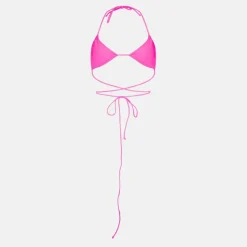 Halter Neck Tie Bikini Top