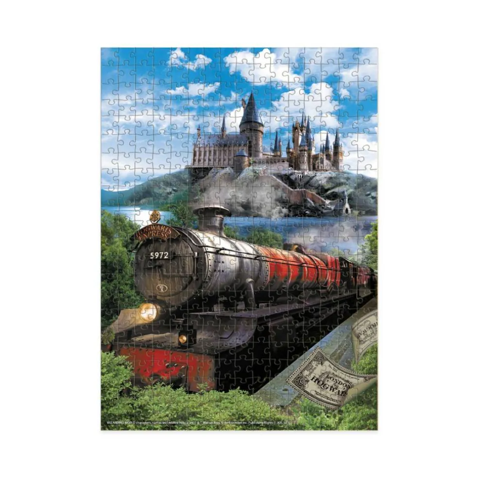 Harry Potter Wizarding World Small Hogwarts Express Hard Jigsaw Puzzle - 350 Pieces