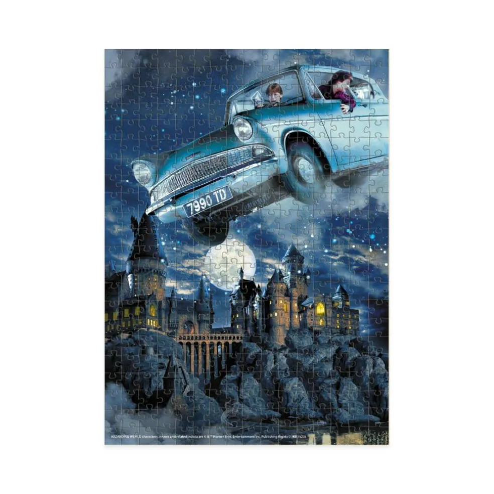 Harry Potter Wizarding World Small Ford Anglia Hard Jigsaw Puzzle - 350 Pieces