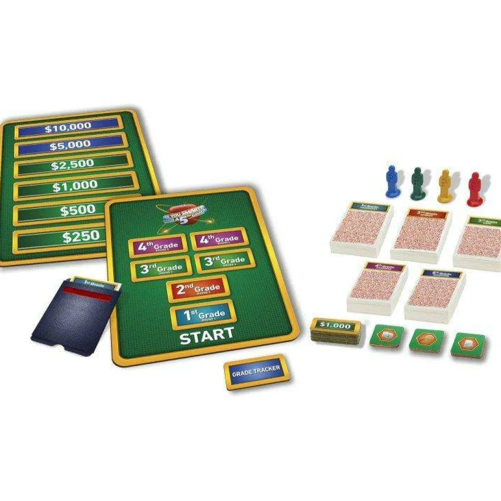 Hasbro Gaming are You Smarter Than a 5th Grader Board Game