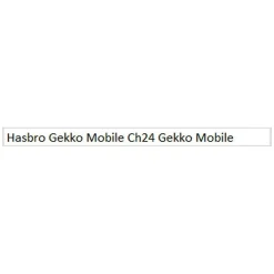 Hasbro Gekko Mobile Ch24