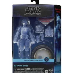Hasbro Star Wars Bo-Katan Kryze Holocomm Collection Series Black Figure