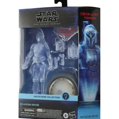 Hasbro Star Wars Bo-Katan Kryze Holocomm Collection Series Black Figure