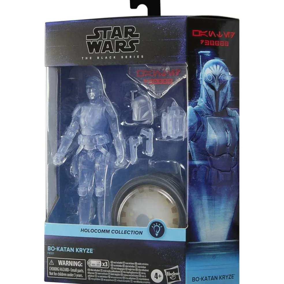 Hasbro Star Wars Bo-Katan Kryze Holocomm Collection Series Black Figure