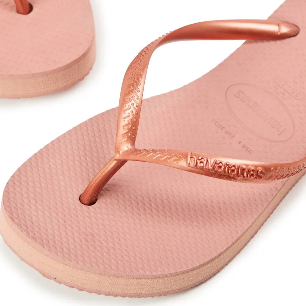Hav. Slim Flatform Crocus Rose 35/3 Flip Flops Womens