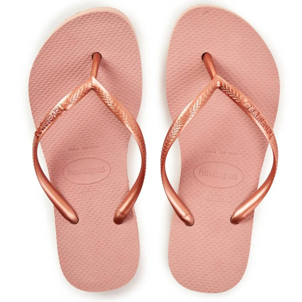 Hav. Slim Flatform Crocus Rose 35/3 Flip Flops Womens