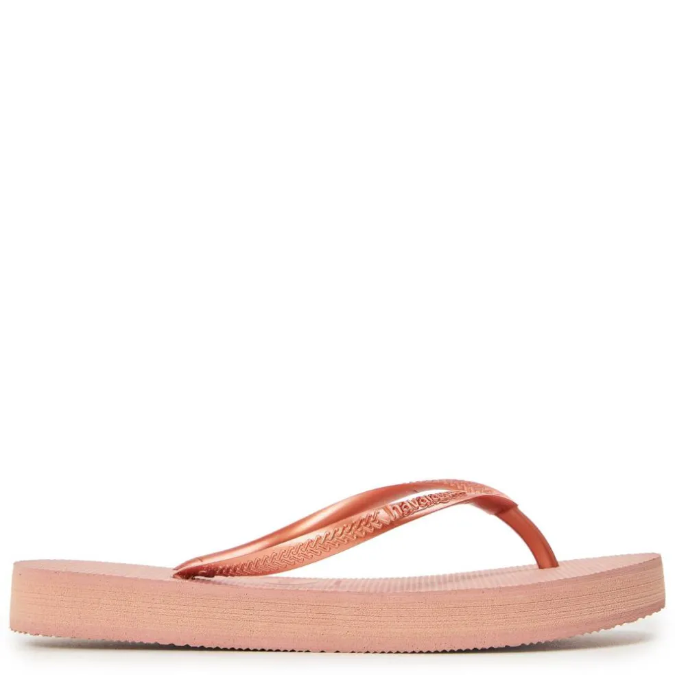 Hav. Slim Flatform Crocus Rose 35/3 Flip Flops Womens