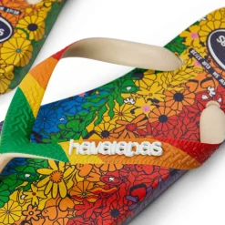 Hav. Top Pride Premium Beige 35/36 Flip Flops Unisex Kids