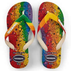 Hav. Top Pride Premium Beige 35/36 Flip Flops Unisex Kids