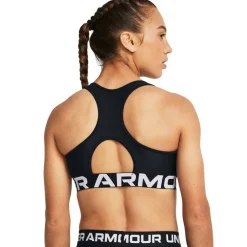 HeatGear® Armour Mid Branded Sports Bra Women'