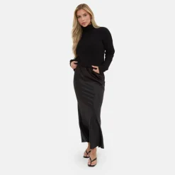 High Neck Knit Jumper