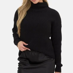 High Neck Knit Jumper