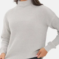 High Neck Knit Jumper