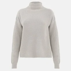 High Neck Knit Jumper