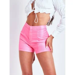 High Waisted Tailored Shorts