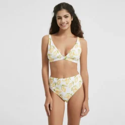 High Waist High Leg Bikini Bottoms Womens