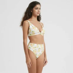 High Waist High Leg Bikini Bottoms Womens