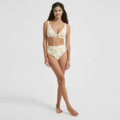 High Waist High Leg Bikini Bottoms Womens