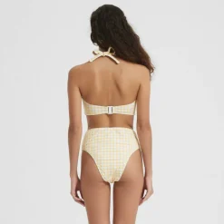 High Waist High Leg Bikini Bottoms Womens