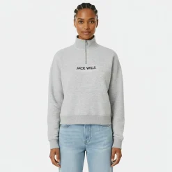 Honeylane Half Zip Sweatshirt Womens