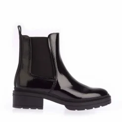 Iggie Patent Chelsea Boots