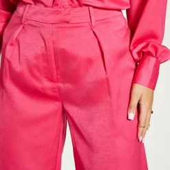 ISAWITFIRST Wide Leg Tailored Trousers