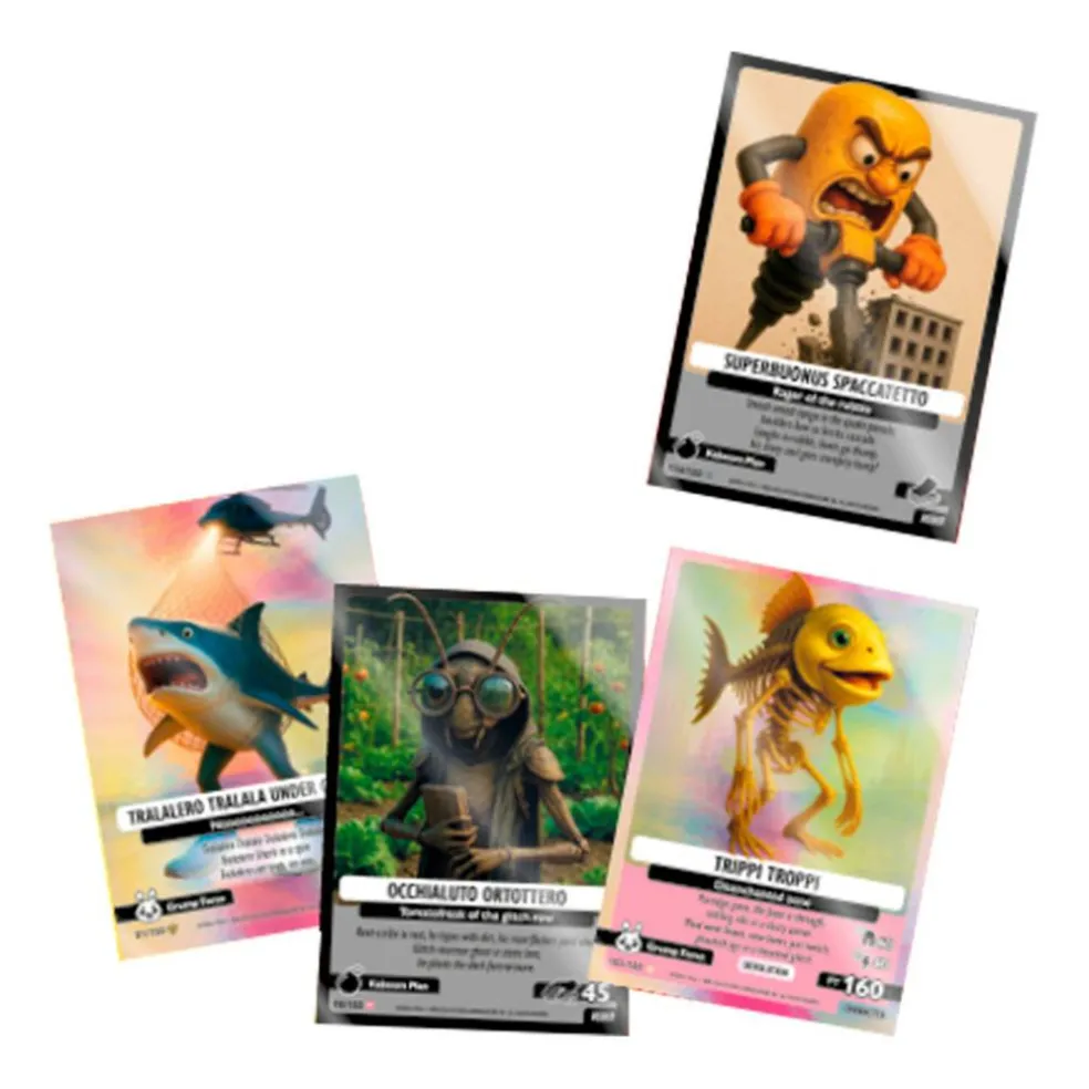 Italian Brainrot Cosmic Hallucination Trading Card Collection Multipack