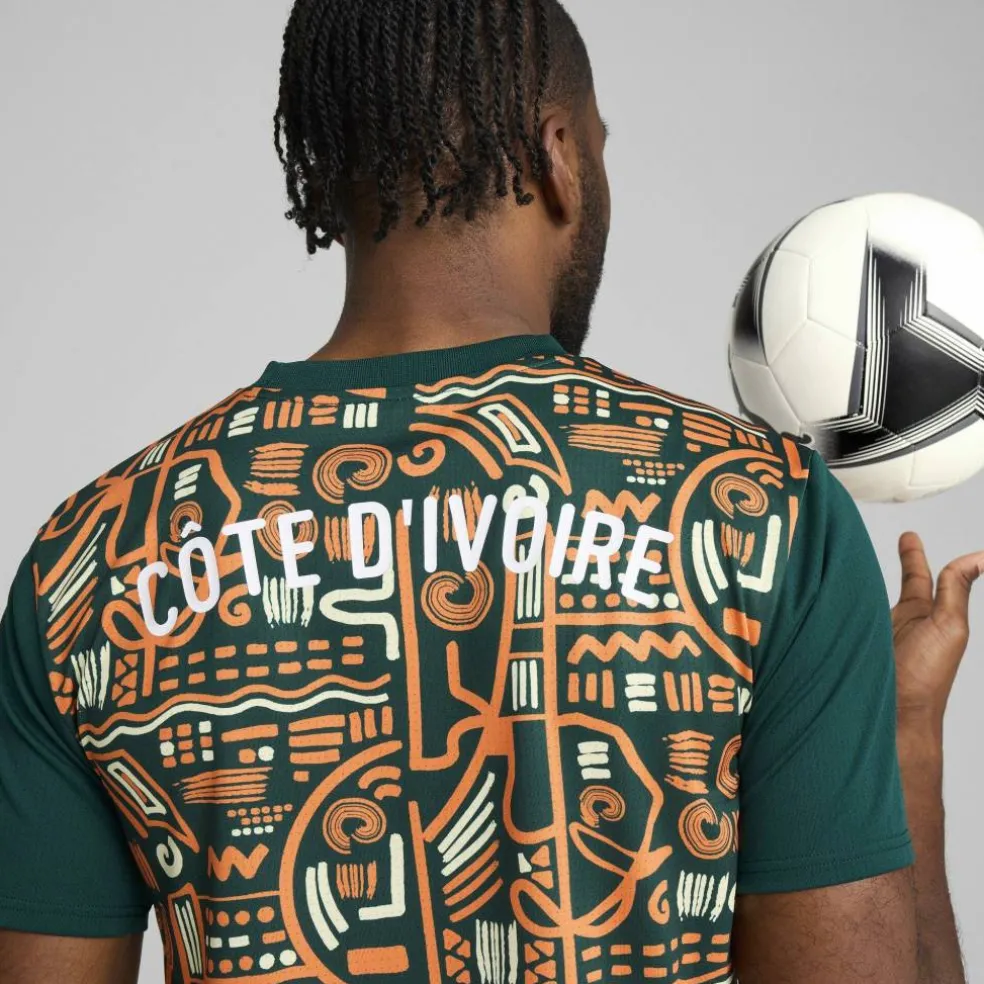 Ivory Coast Pre Match Shirt 2025 Adults
