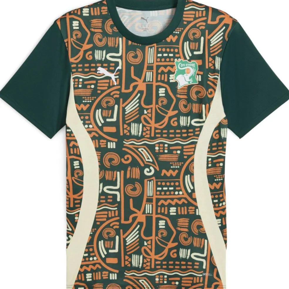 Ivory Coast Pre Match Shirt 2025 Adults