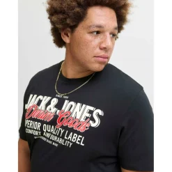 Jack Colour Logo T-Shirt Plus Size Mens