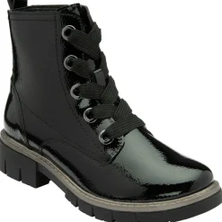 Jojo Patent Ankle Boots
