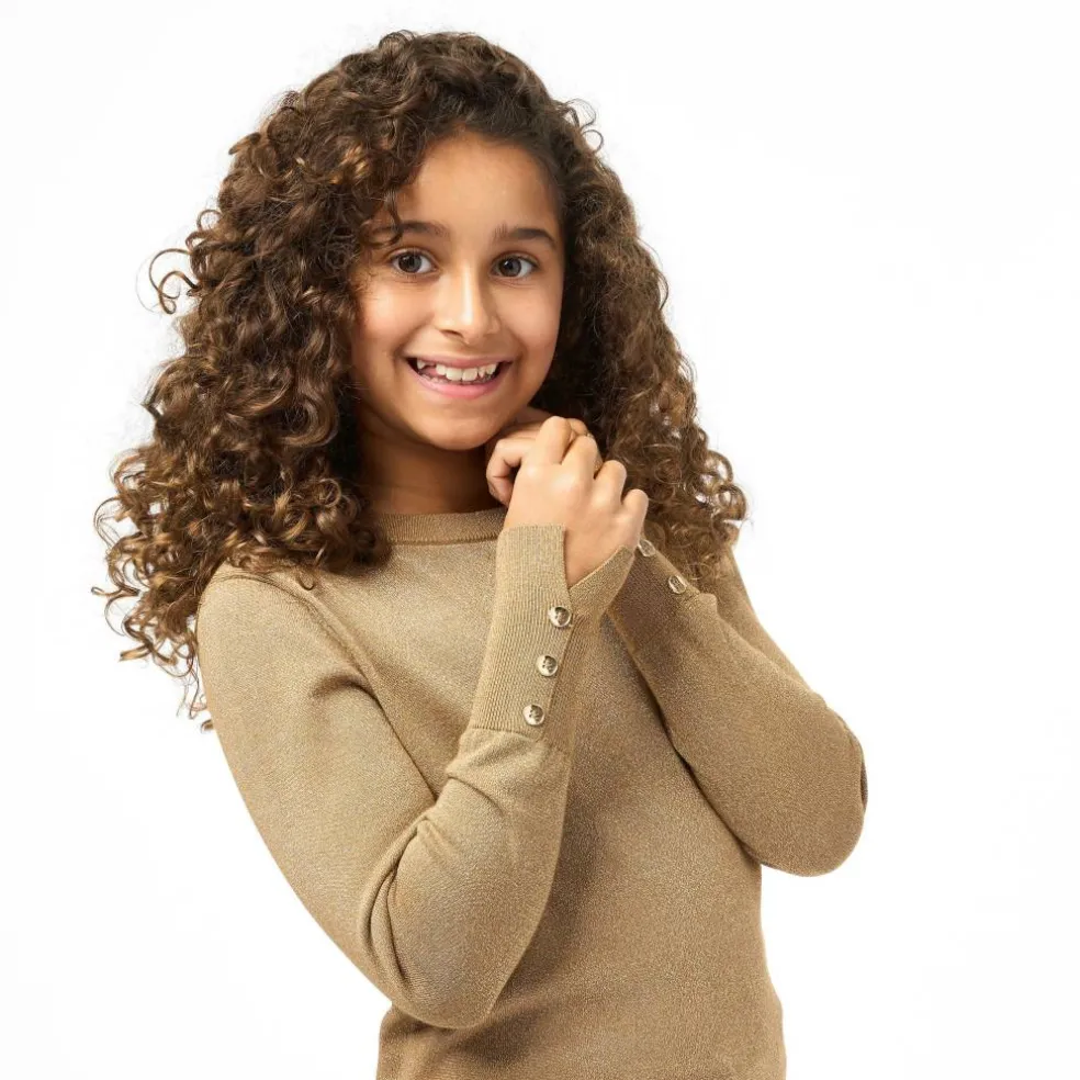Junior Girls Biba Soft Shimmer Jumper