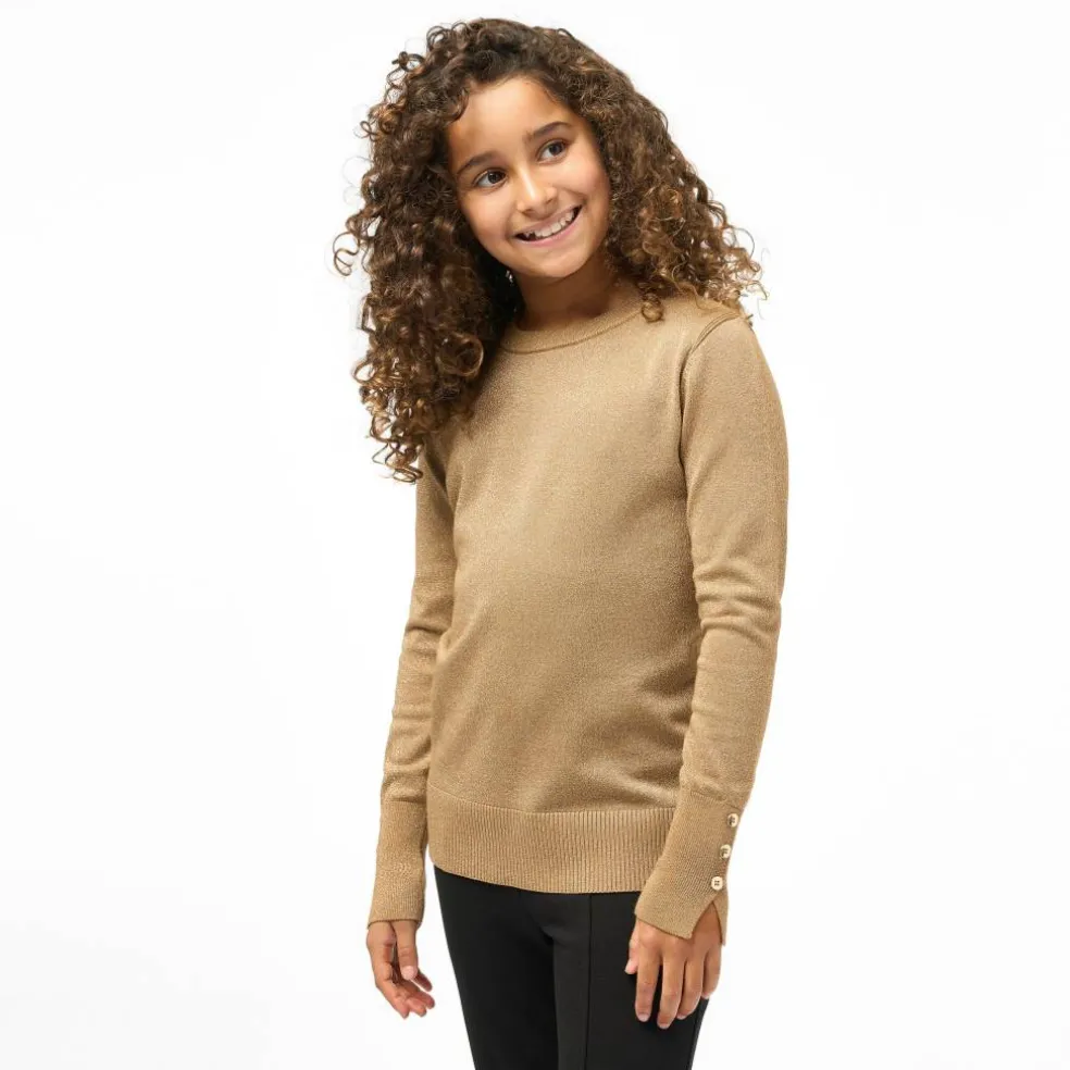 Junior Girls Biba Soft Shimmer Jumper