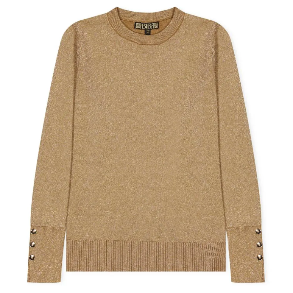 Junior Girls Biba Soft Shimmer Jumper