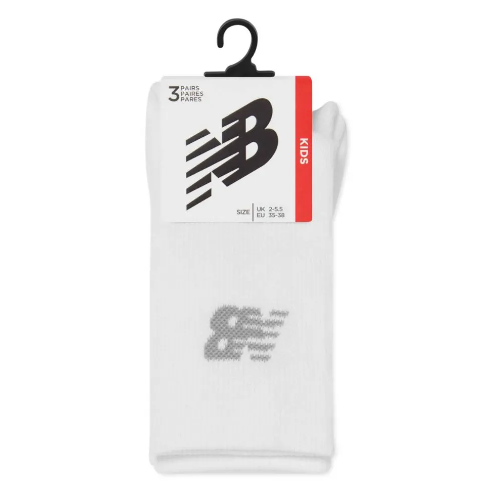 Kids 3 Pack of Crew Socks
